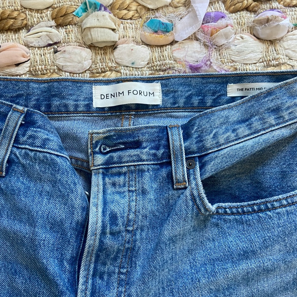 Denim Forum Patti mid rise jeans